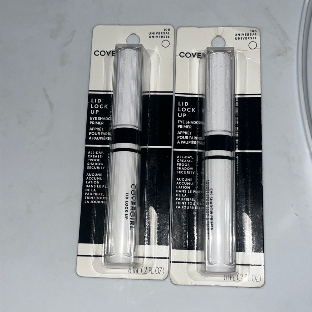 (2) Covergirl eyeshadow primer